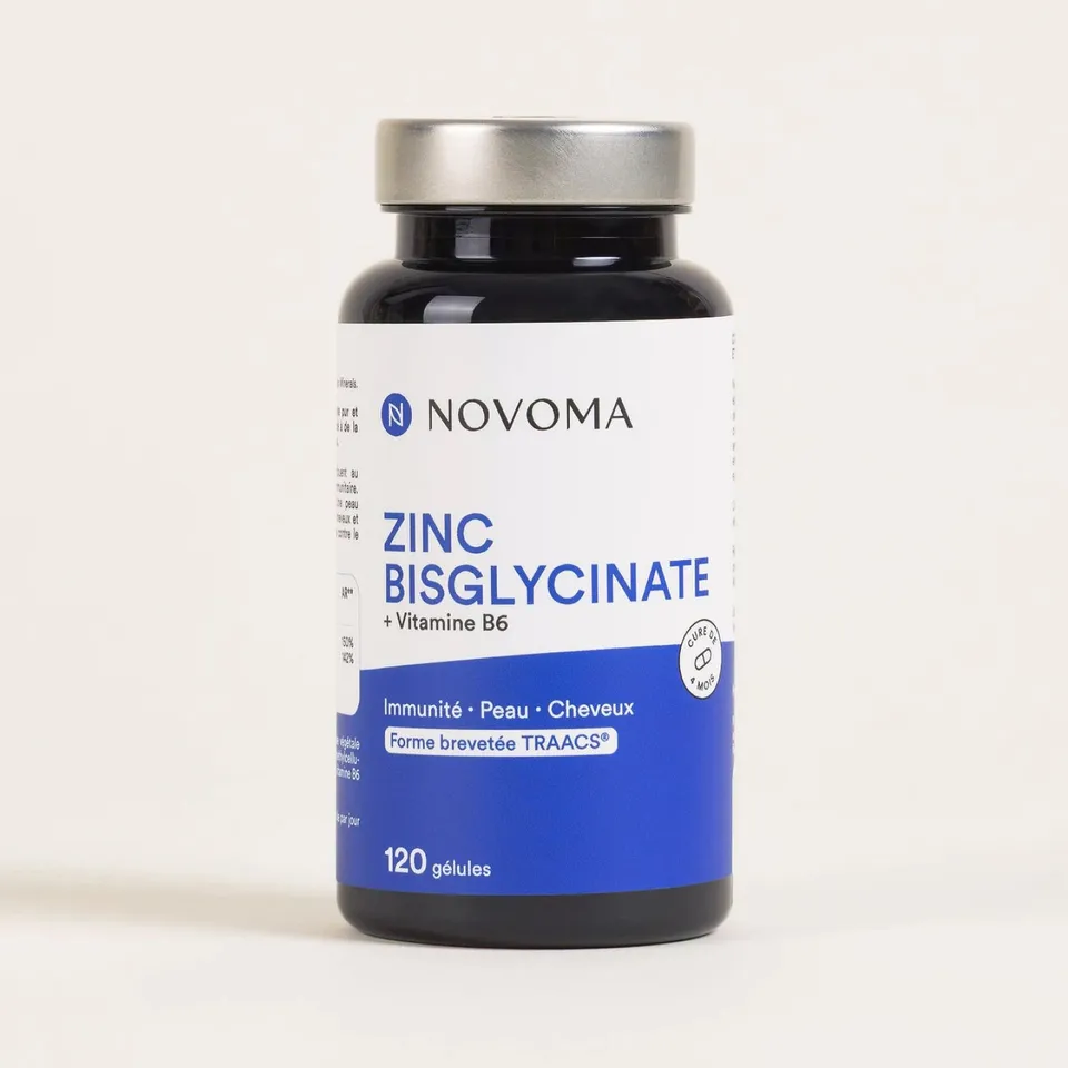 novoma-zinco-bisglicinato-traacs-comprim-s-vitamine-b6 image 1