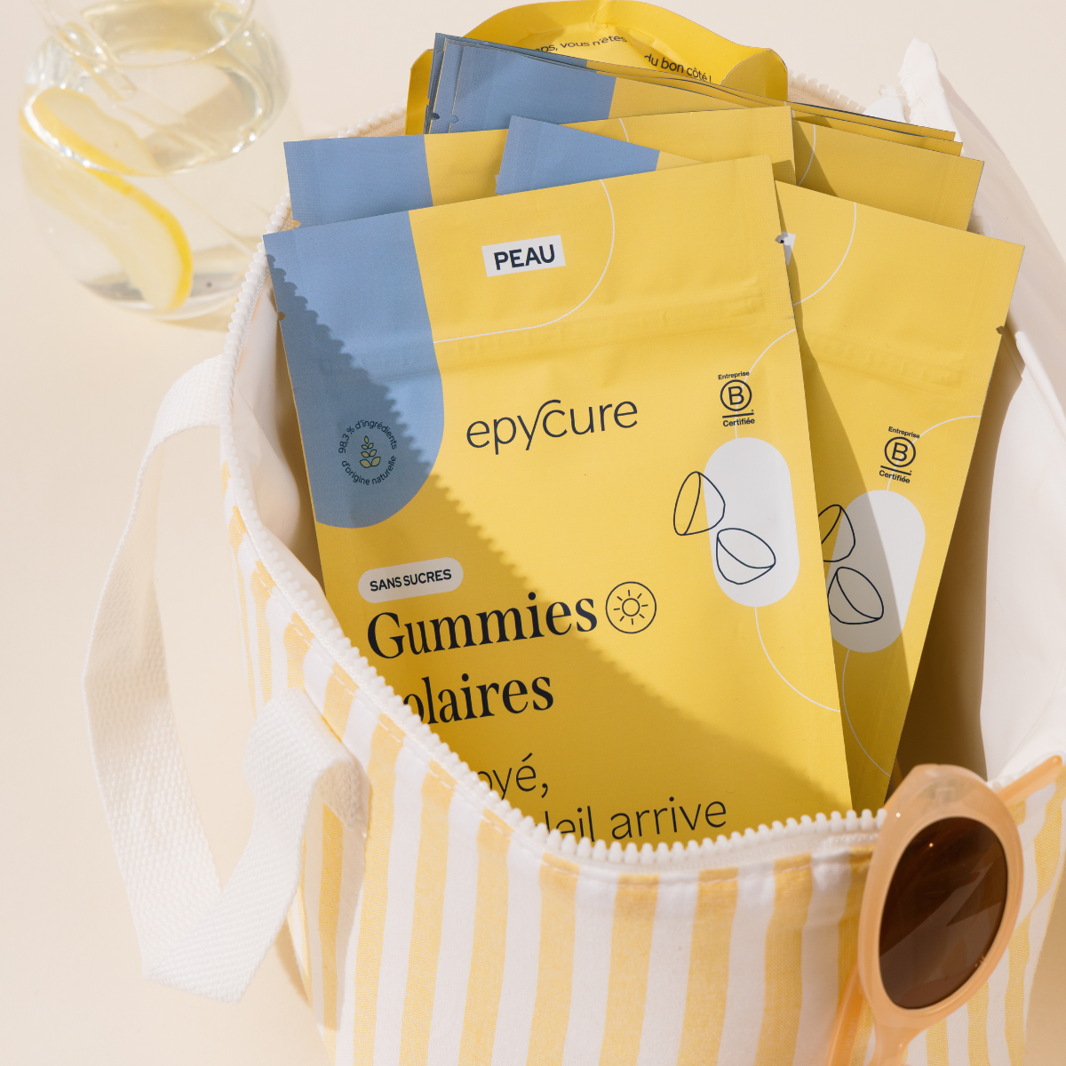 epycure-gummies-solaires-peau-bronzage-cerise-1-mois image 6