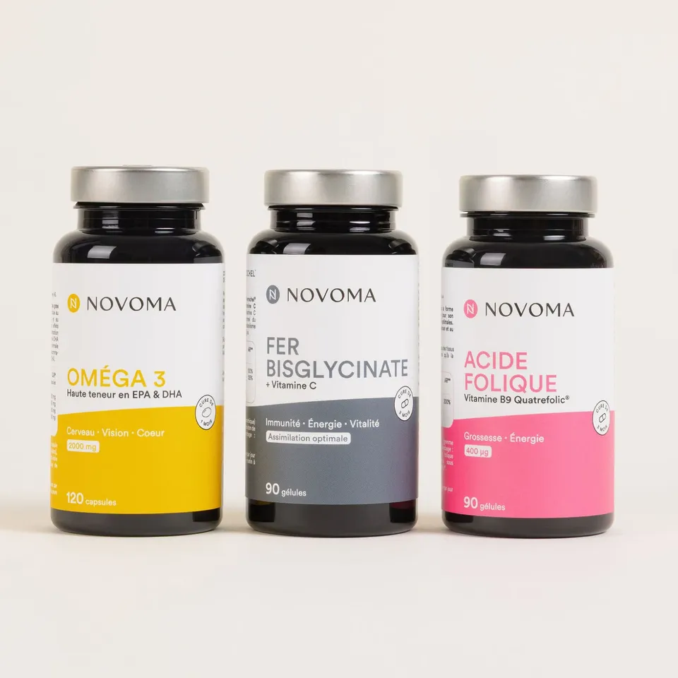 novoma-routine-grossesse-cure-femme-enceinte-om-ga-3-fer-2 image 1