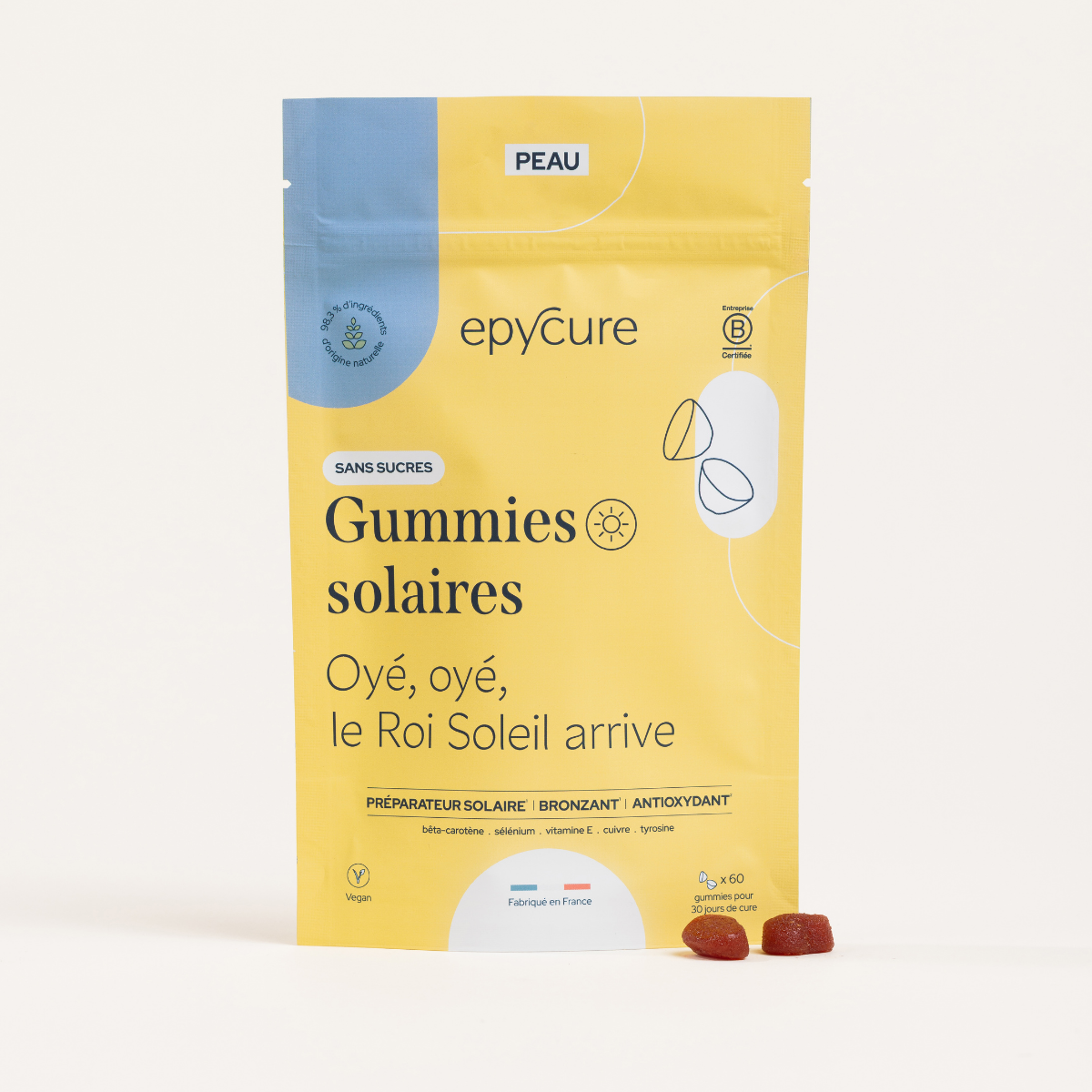 epycure-peau-solaire-gummies-solaires-pr-paration-bronzage image 1