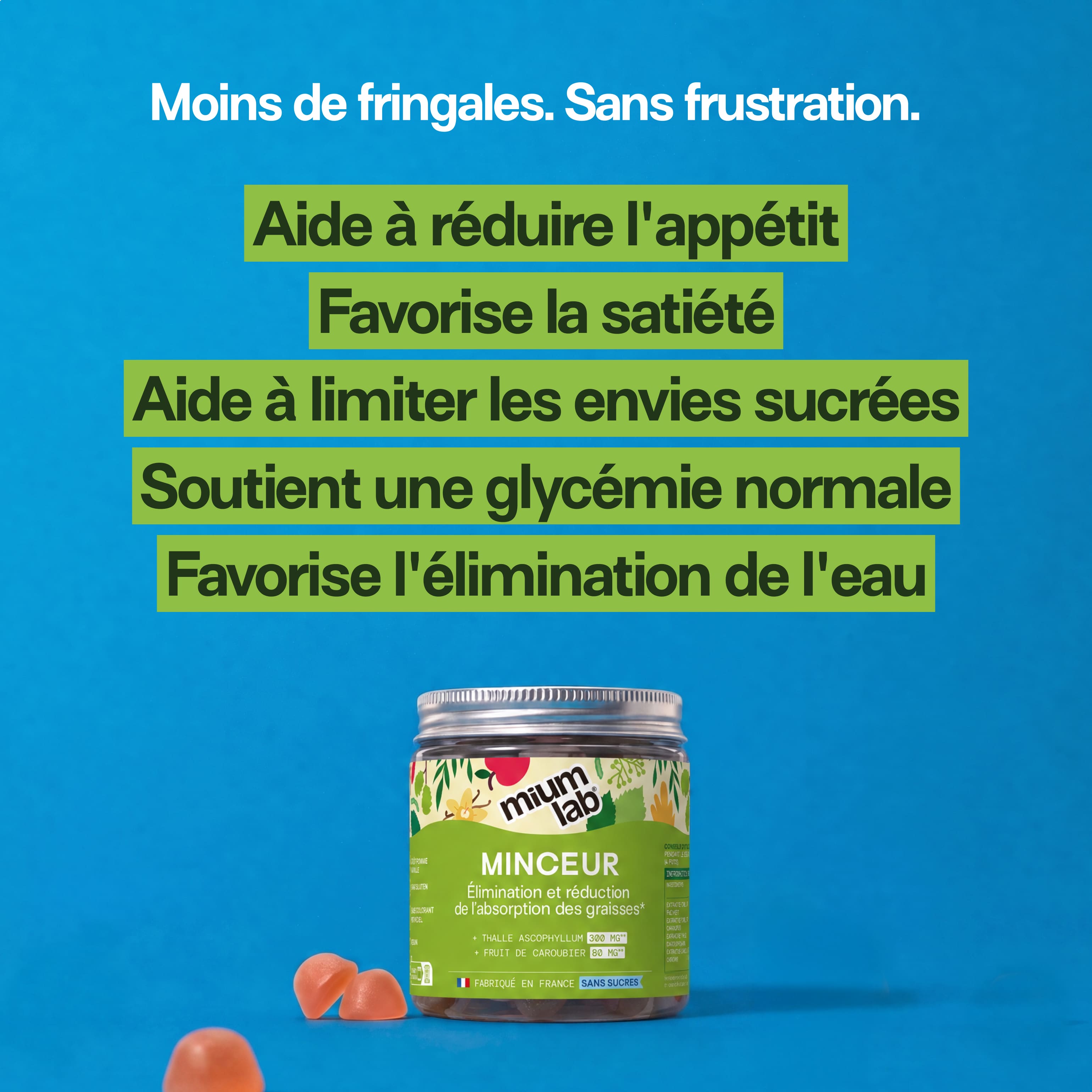 mium-lab-gummies-minceur-sans-sucres-pack-4-pots image 2