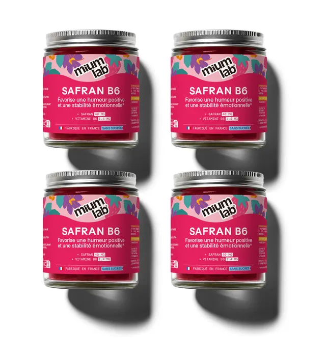 mium-lab-health-gummies-safran-b6-gummies-fraise-enfant-4x21-jours image 1