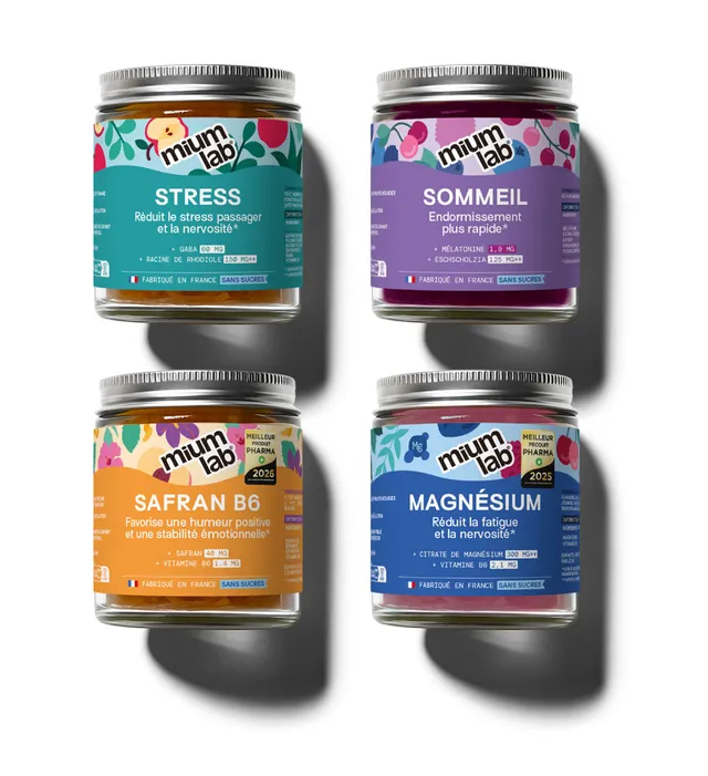 mium-lab-anti-stress-bien-tre-gummies-pack-safran-sommeil-4x21-j image 1