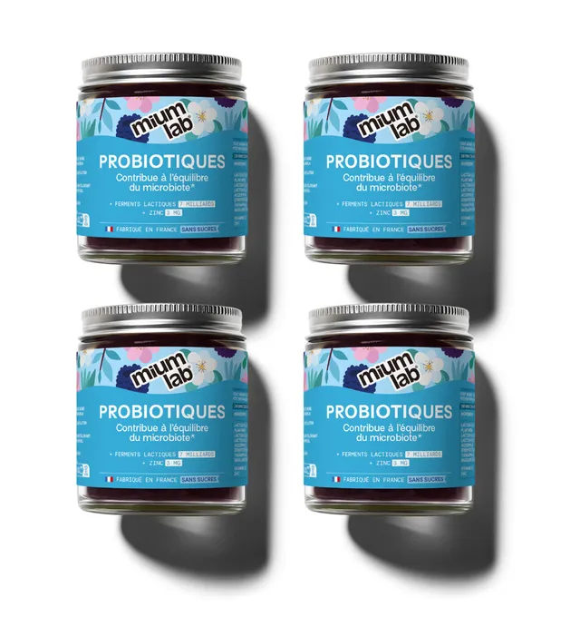 mium-lab-probiotiques-sans-sucres-gummies-pack-4x21-jours image 1