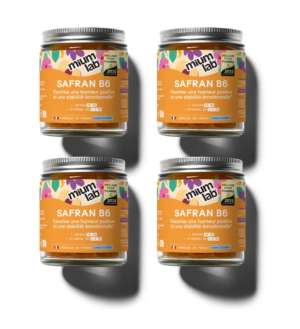 mium-lab-health-gummies-safran-b6-p-che-fraise-4-pots image 1
