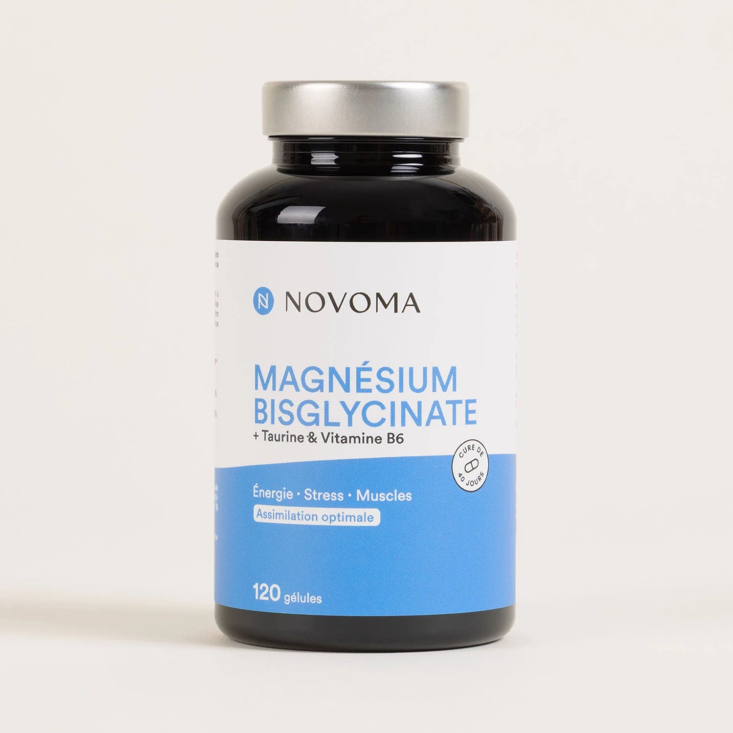 novoma-magn-sium-bisglycinate-g-lules-stress-sommeil-120 image 1