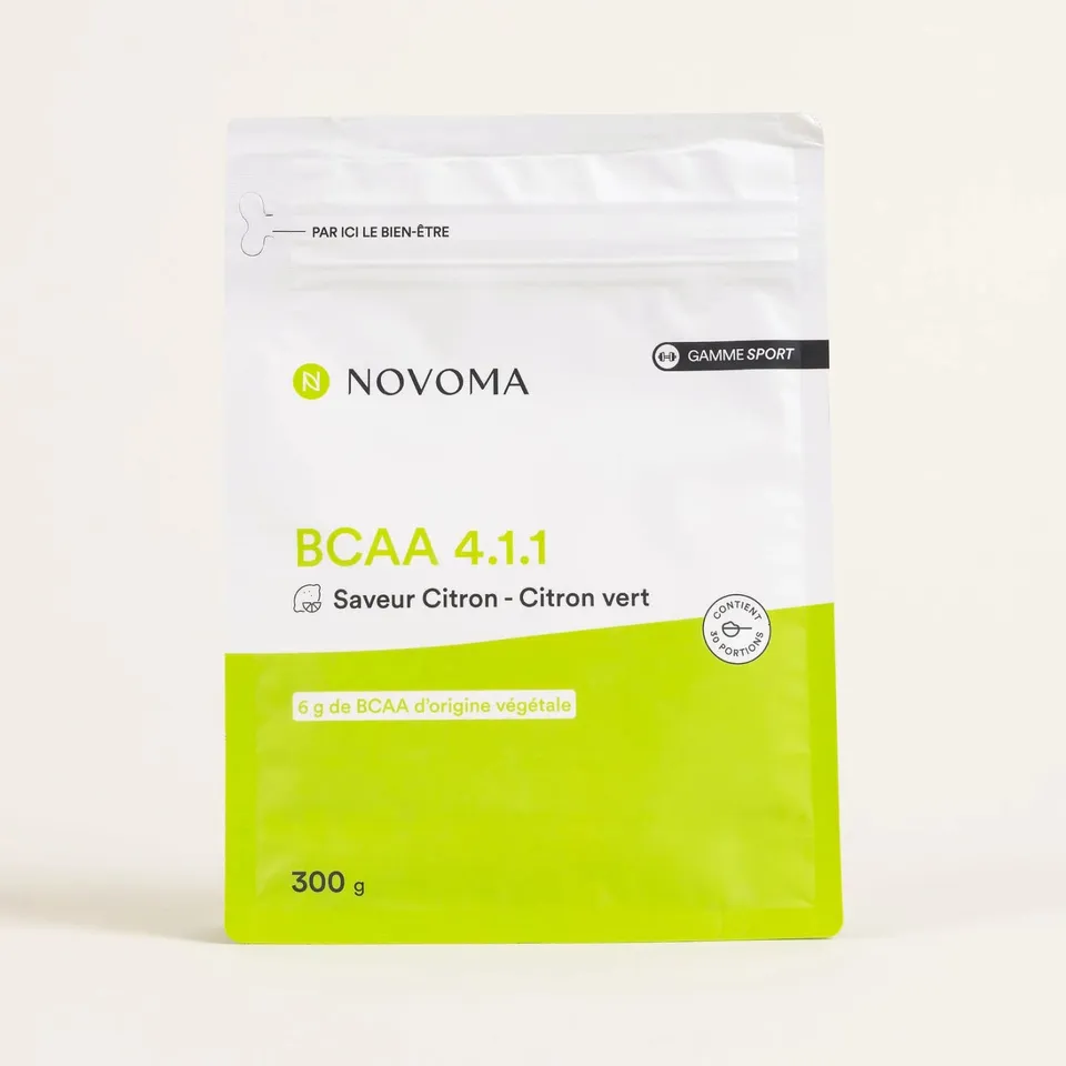 novoma-sport-bcaa-4-1-1-poudre-citron-citron-vert image 1