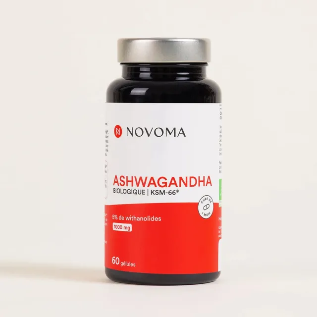 novoma-ashwagandha-bio-ksm-66-g-lules-racine-5-withanolides image 1