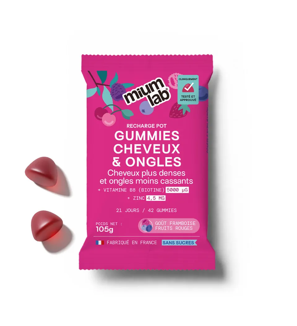 mium-lab-cheveux-et-ongles-gummies-biotine-co-recharge-21-jours image 1