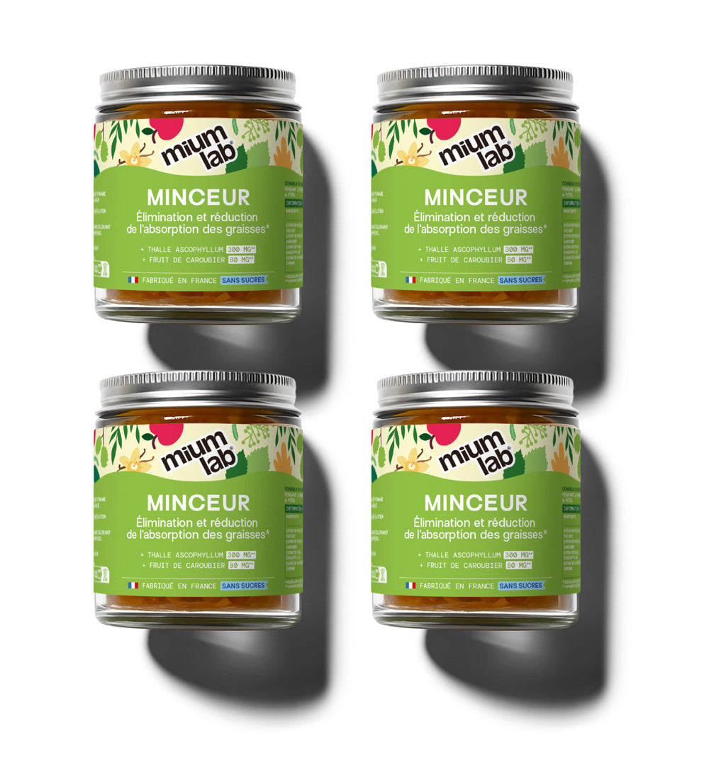 mium-lab-gummies-minceur-sans-sucres-pack-4-pots image 1
