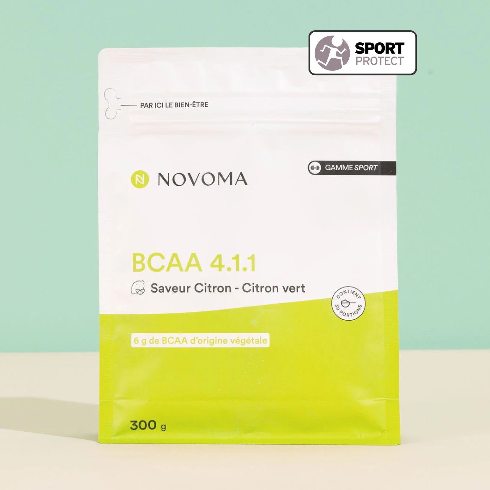 novoma-sport-bcaa-4-1-1-poudre-citron-citron-vert image 2