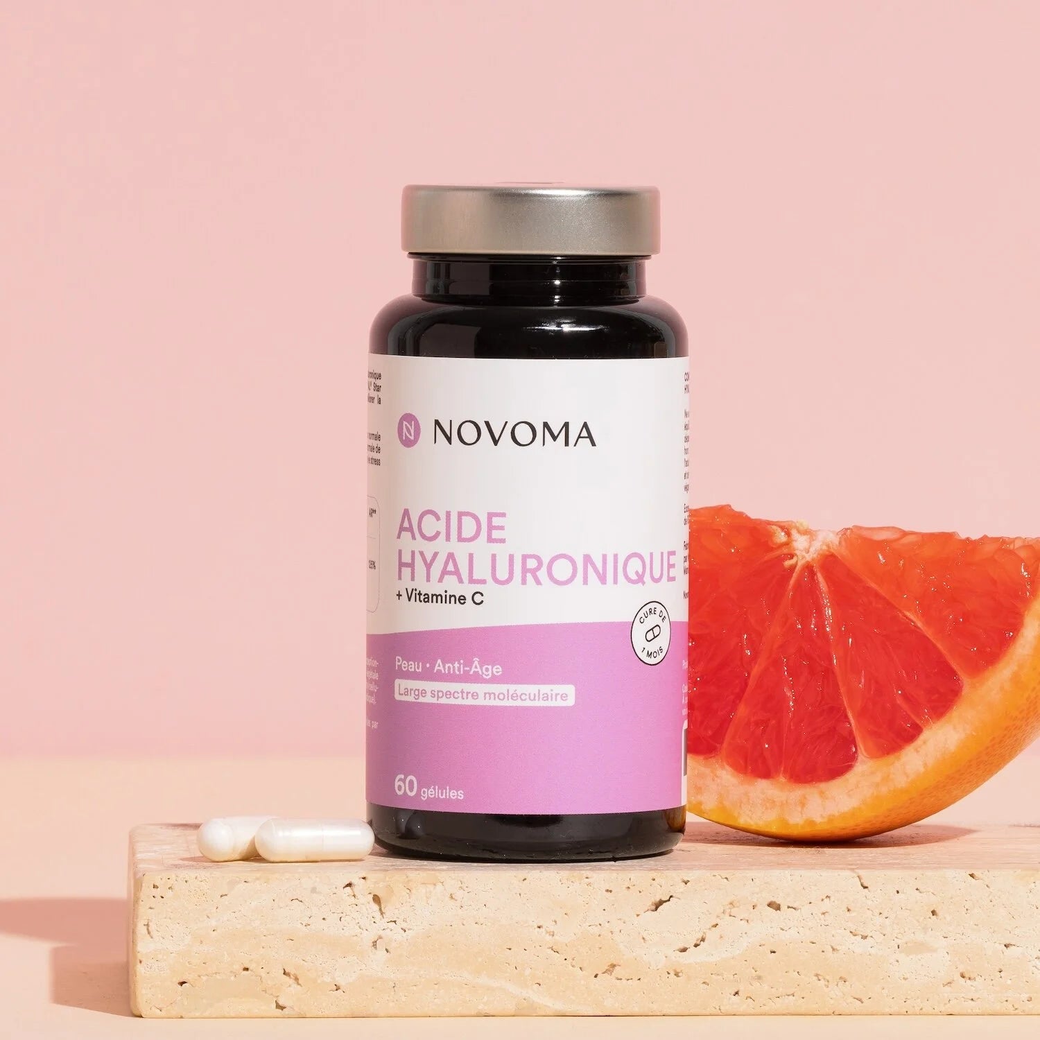 novoma-beauty-acide-hyaluronique-g-lules-vitamine-c-anti-ge-3 image 2