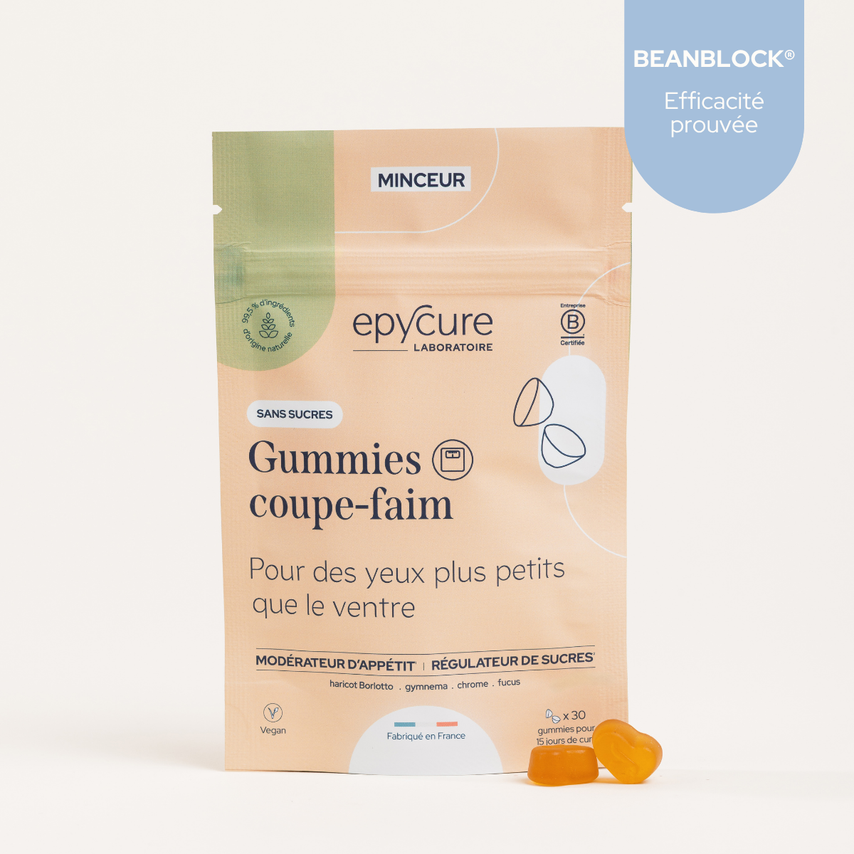 epycure-silhouette-m-tabolisme-gummies-coupe-faim-45-j-ananas image 1