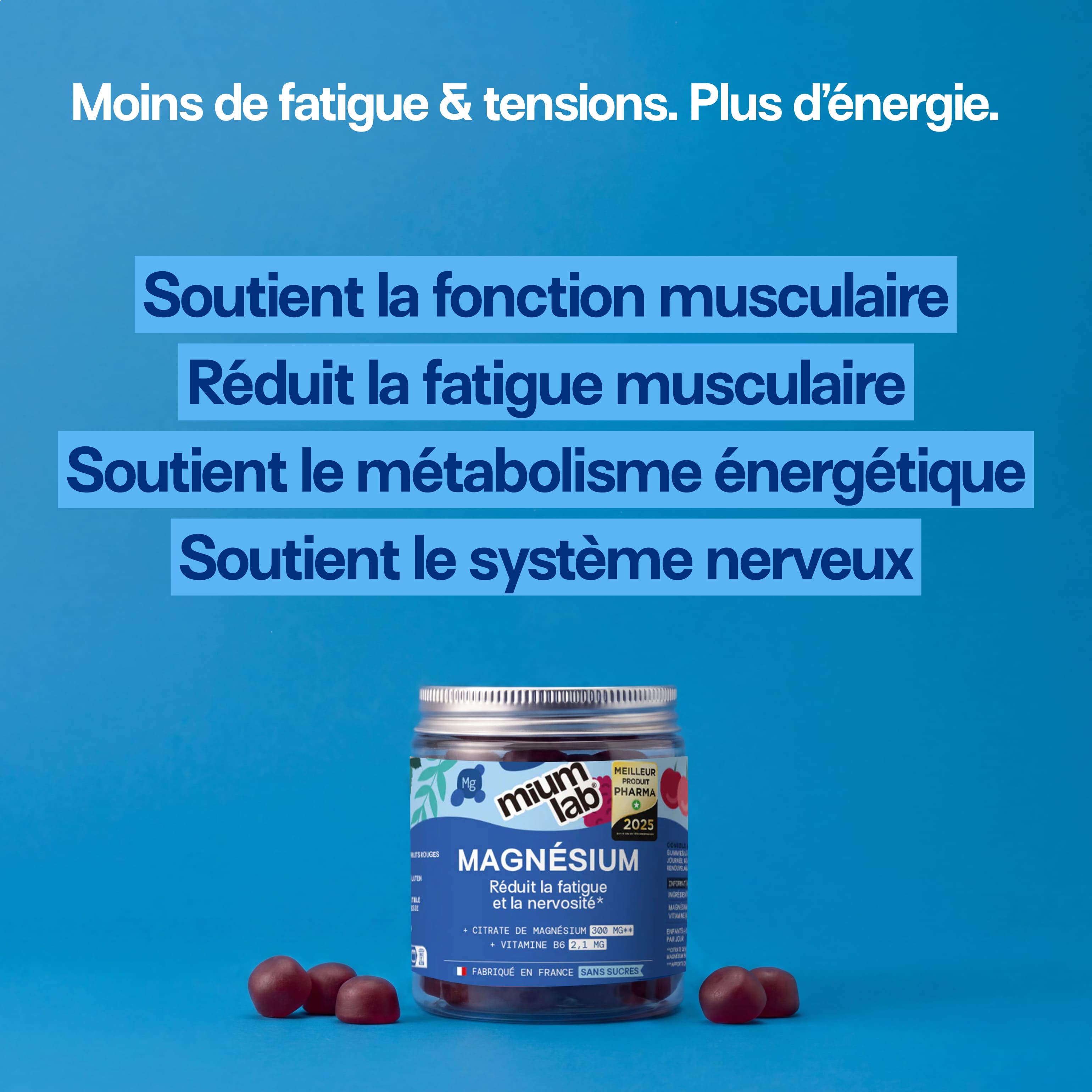 mium-lab-magn-sium-pack-gummies-sans-sucres-4x21-jours image 2