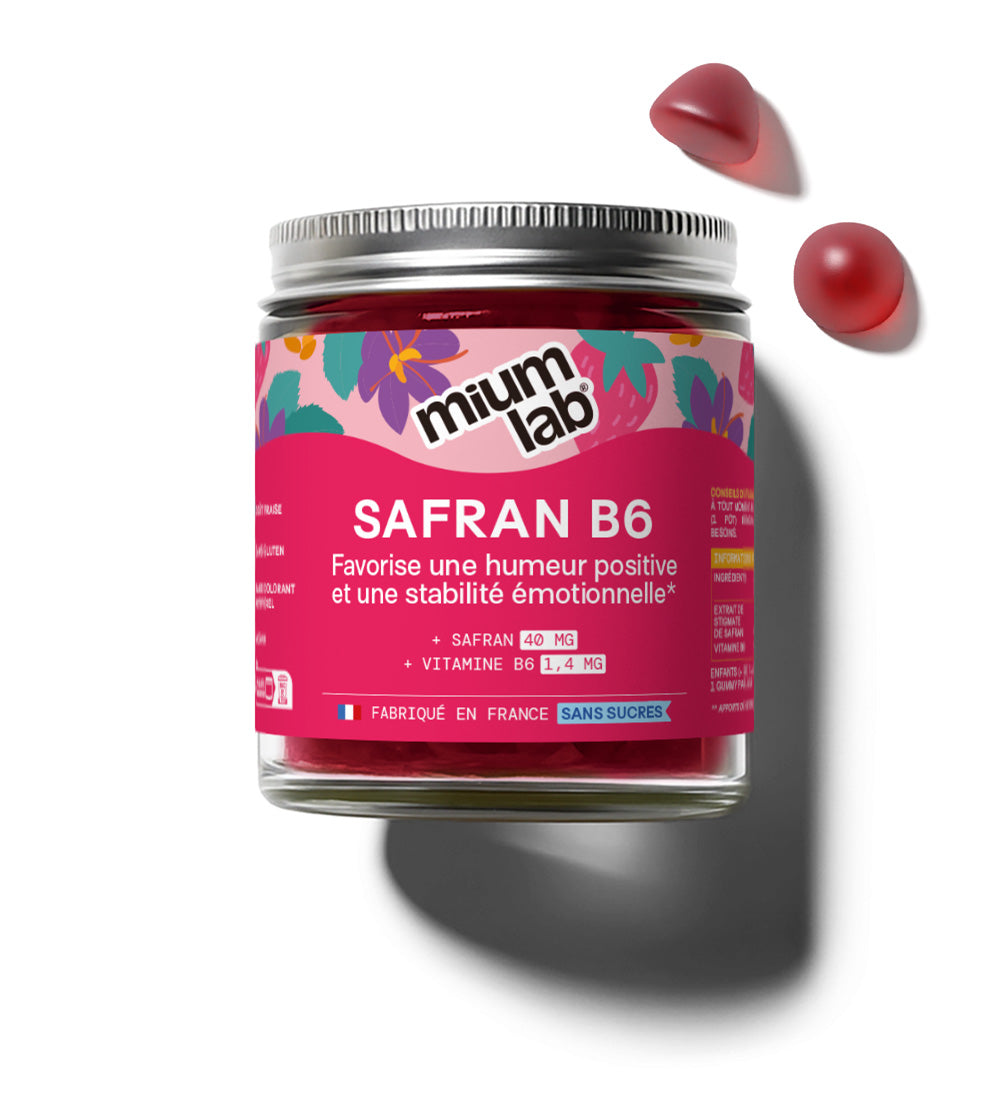 mium-lab-health-gummies-safran-b6-fraise-21-jours image 1