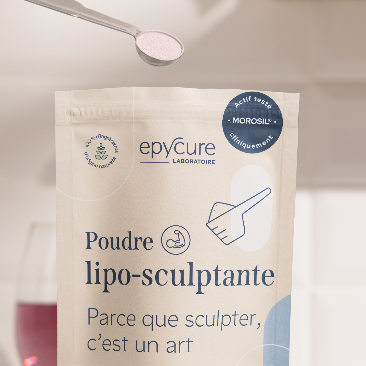 epycure-silhouette-poudre-lipo-sculptante-framboise-1-mois image 2